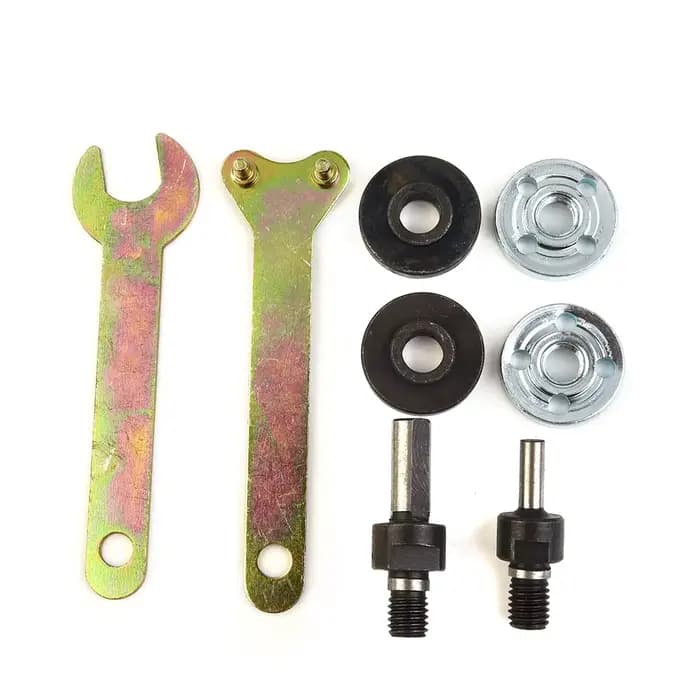 8 pièces/ensemble 6mm + 10mm bricolage perceuse électrique meuleuse d'angle Variable adaptateur conv