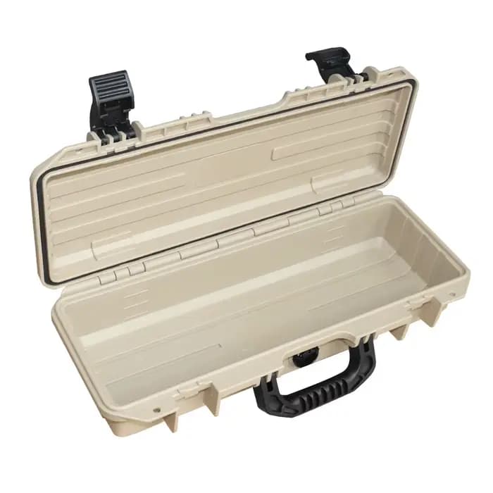 Boîte à outils longue en plastique PP, coffre à outils de rangement d'instruments, étanche et résist