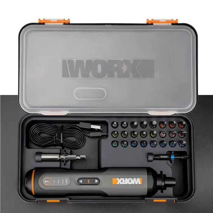 Worx-Jeu de mini tournevis électriques, tournevis électriques sans fil intelligents, poignée aste US