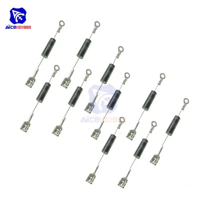 Diymore 10 PCS/Lot CL01-12 Rifitier Diode Haute Tension Micro-ondes Diode Remplacer HVM12 HVR-1X3 T3