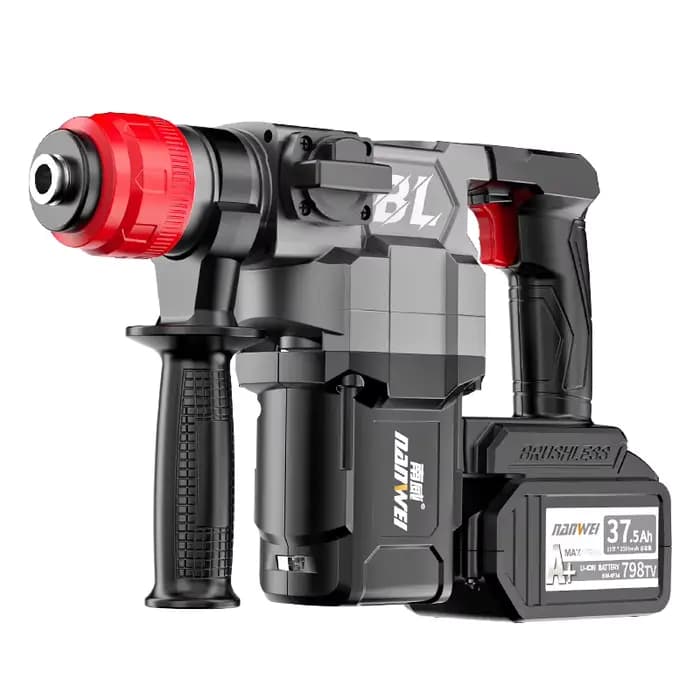 Marteau perforateur sans fil 21V 800W 6.0Ah/7.5Ah, perceuse à percussion électrique sans balais, out