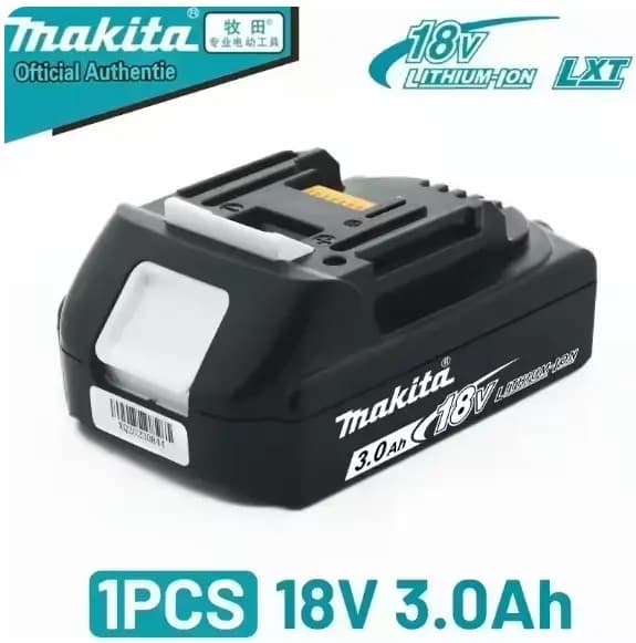 Batterie Makita 18V 100% originale, 6,0 ah, 5,0 ah, rechargeable, Li-ion, pour perceuse sans fil, cl