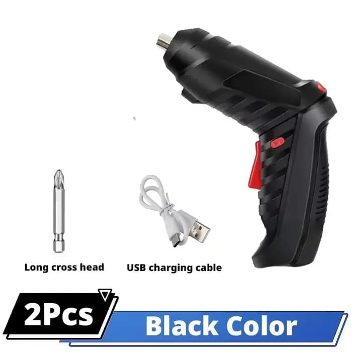 Ensemble d'outils électriques 3,6 V pour l'entretien et la réparation domestiques, batterie au lithi