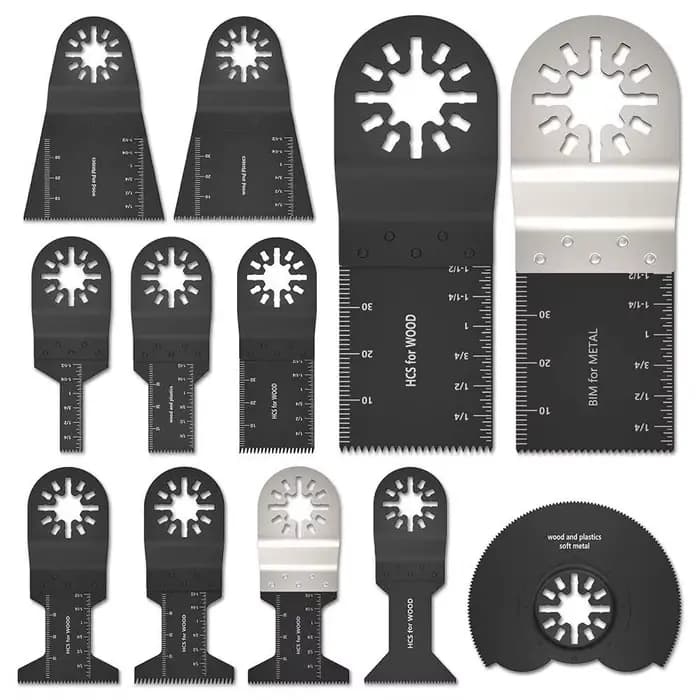 Lame de Scie Oscillante, Multifonctionnelle, Durable, Travail de Calcul, Accessoires Oscillants, Joi