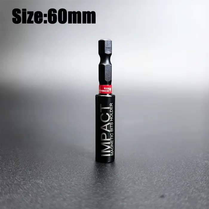 Tige d'extension magnétique à impact 60/75/100/150 mm, support pour embouts de perceuse, hexagone 1/