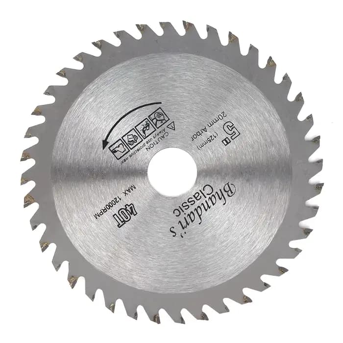 SIFANG lame de scie à bois diamètre 125mm 30 40 dents disque de scie TCT disque de coupe à pointe en