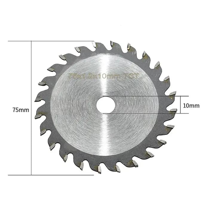 Lame de sciage circulaire en alliage, 30 dents pour meuleuse d'angle, lames de coupe en bois et plas