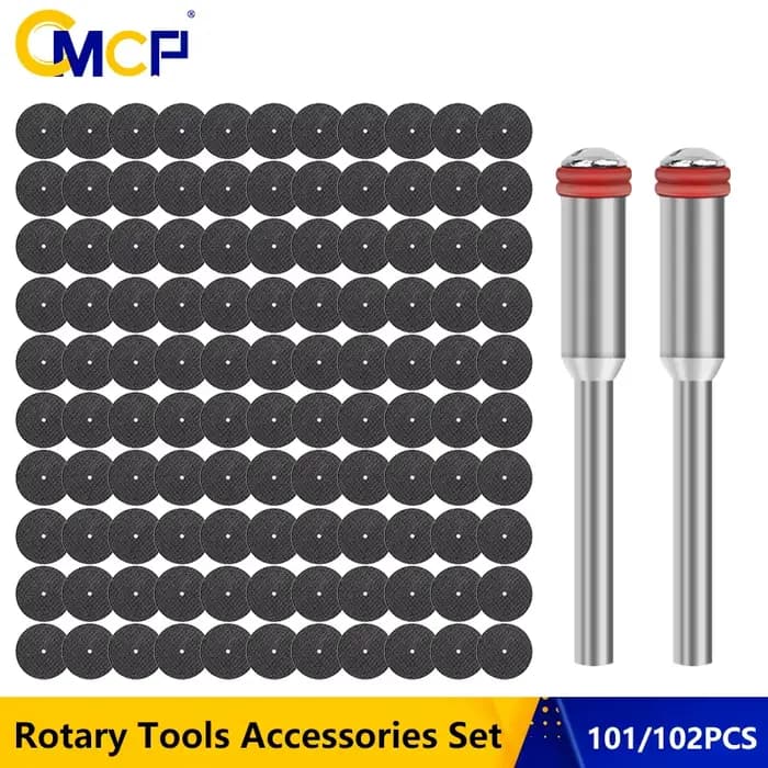 CMCP 101/102 pièces disque de coupe en métal pour meuleuse Dremel outil rotatif lame de scie circula