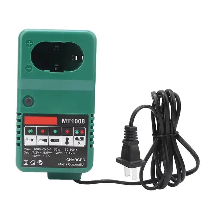 Chargeur de batterie universel pour perceuse électrique MT1008, 7.2/9.6/12/14.4/18V, pour outil élec