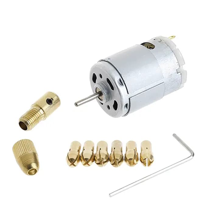 Mini perceuse électrique à moteur pour PCB 12V M05, perceuse à colonne, forets hélicoïdaux, livraiso