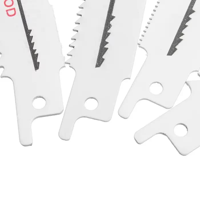 STONEGO 10 pièces lame de scie alternative lames de scie sauteuse pour coupe du bois/métal outils de