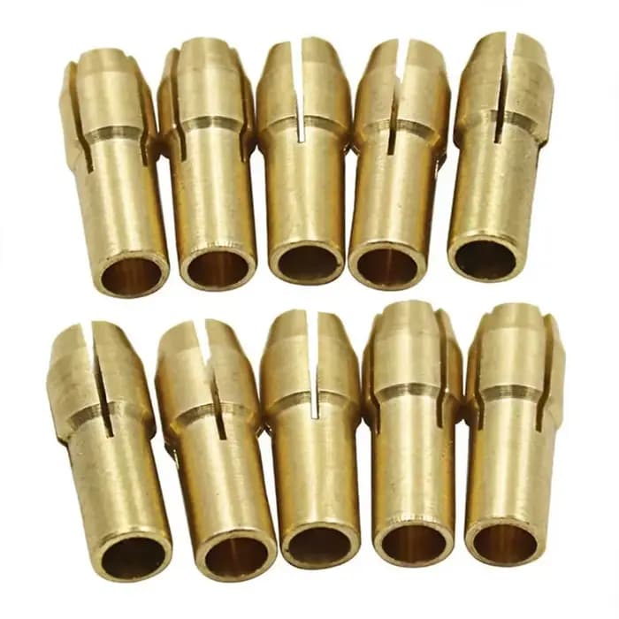 10/20 pièces 3.0mm Mini perceuse en laiton pince mandrin adaptateur Micro Dremel outil rotatif brico