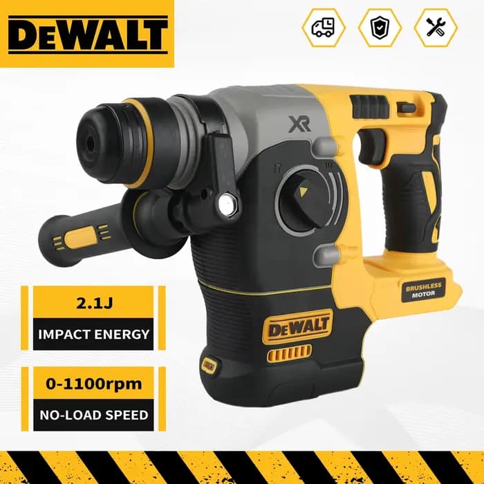 DEWALT 20V MAX 18V perceuse à percussion sans balais SDS-Plus 1 "poignée en L outil de Percussion ro
