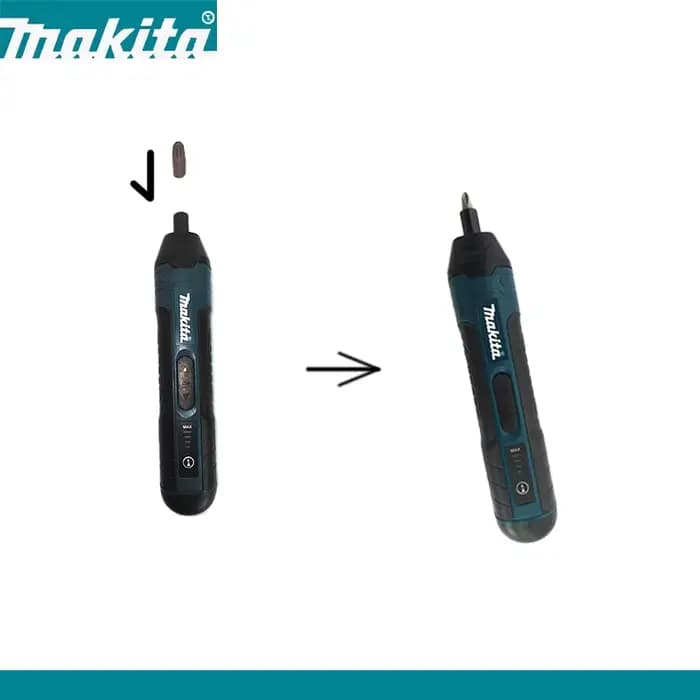Makita Tournevis électrique sans fil - Perceuse électrique rechargeable 1300 mAh Outil de démontage 