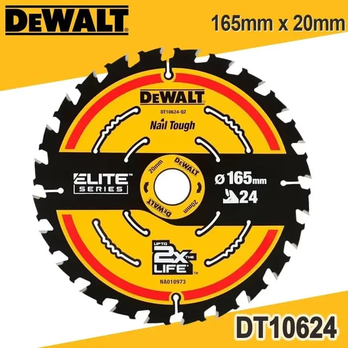 DEWALT DT10624-A9 lame de scie à bois 24T Construction lame de scie circulaire accessoires d'outils 