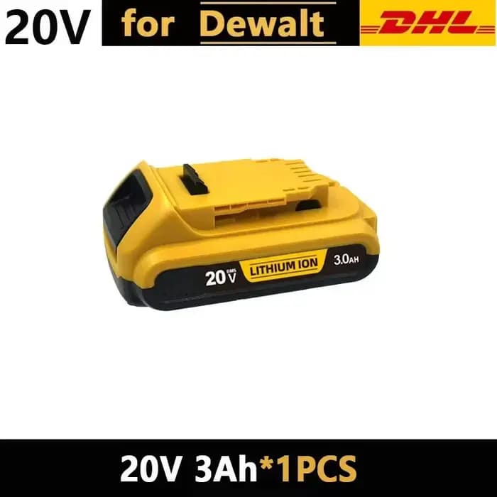Batterie rechargeable 12,0 Ah pour Dewalt 20V, compatible avec les visseuses sans fil, perceuses, cl