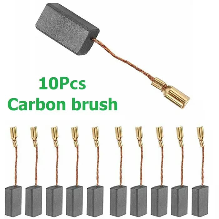 Balais de carbone pour meuleuse d'angle de moteur Bosch GWS6-100, 15mm X 8mm X 5mm, accessoires pour