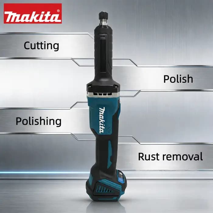 Meuleuse d'angle sans fil Makita avec moteur sans balais, 4 vitesses puissantes pour le meulage, le 
