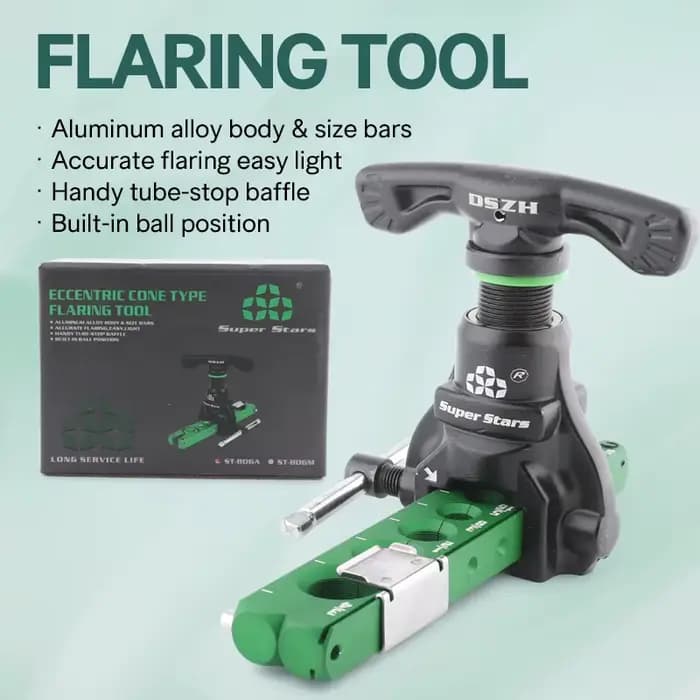 DSZH ST-R806FT 806A Cuivre Tuyau Expander Set Climatiseur MeaccelerReamer Flare Outil Tuyau Évasemen