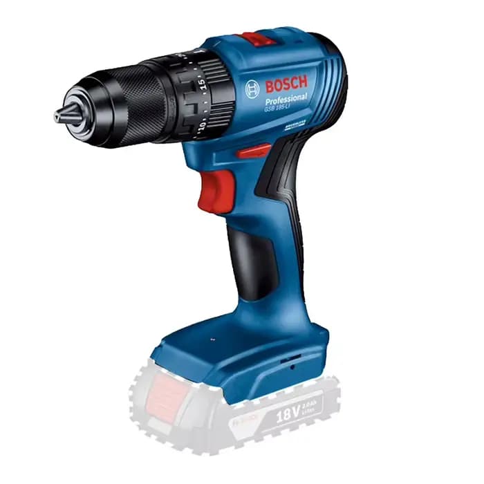 Perceuse à percussion sans fil Bosch GSB 185-LI 18V, 1900 tr/min, tournevis électrique multifonction