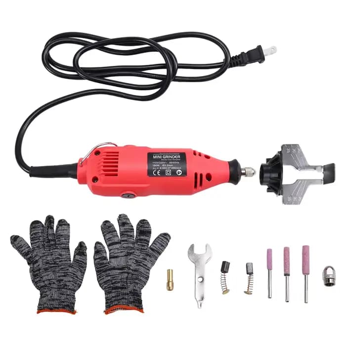 Y51A-180W 5 vitesses électrique meuleuse Machine scie électrique meulage tronçonneuse affûtage