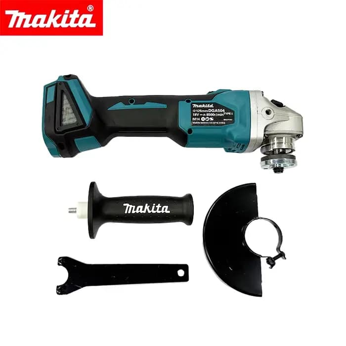 Nouvelle meuleuse d'angle sans fil Makita DGA504 2026, disque de 125 mm, 680 W 8500 tr/min, batterie