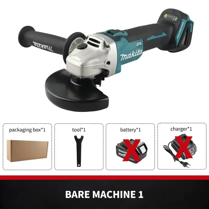 Meuleuse multifonction Makita DGA506 : coupe l'acier, polisse la pierre et élimine la rouille pour l