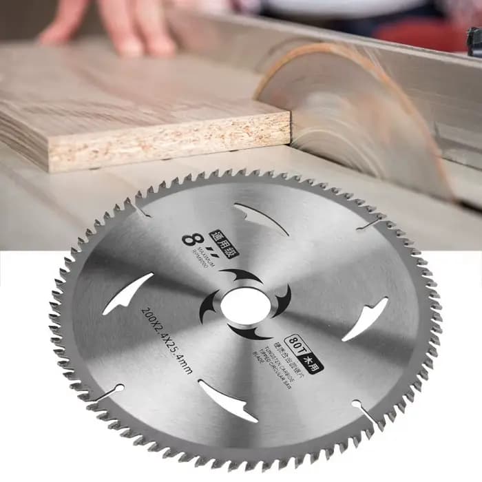 Lame de scie circulaire en carbure, aggloméré, contreplaqué, disque de coupe pour le travail du bois