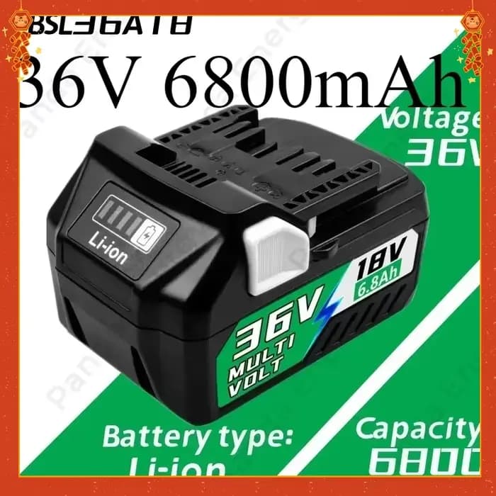 Batterie multi-volt haute puissance pour outils HiKOKI BSL36A18 BSL36B18 Hitachi Metabo HPT 18V 36V 