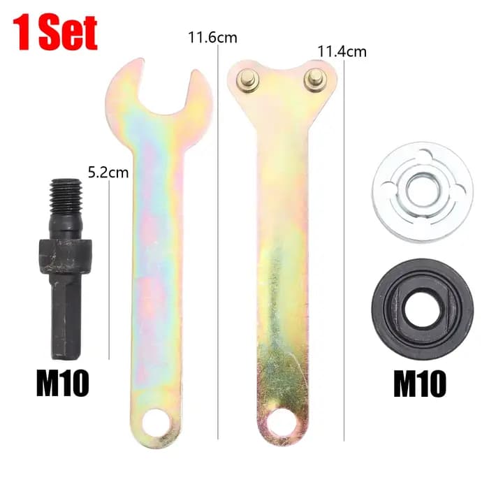 Meuleuse d'angle de Conversion de perceuse électrique de 10mm, bielle métallique en acier à haute te