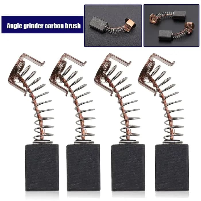 Meuleuse d'angle en carbone, brosse de moteur électrique 12x8x5mm pour WS125 Black Decker G720, pièc
