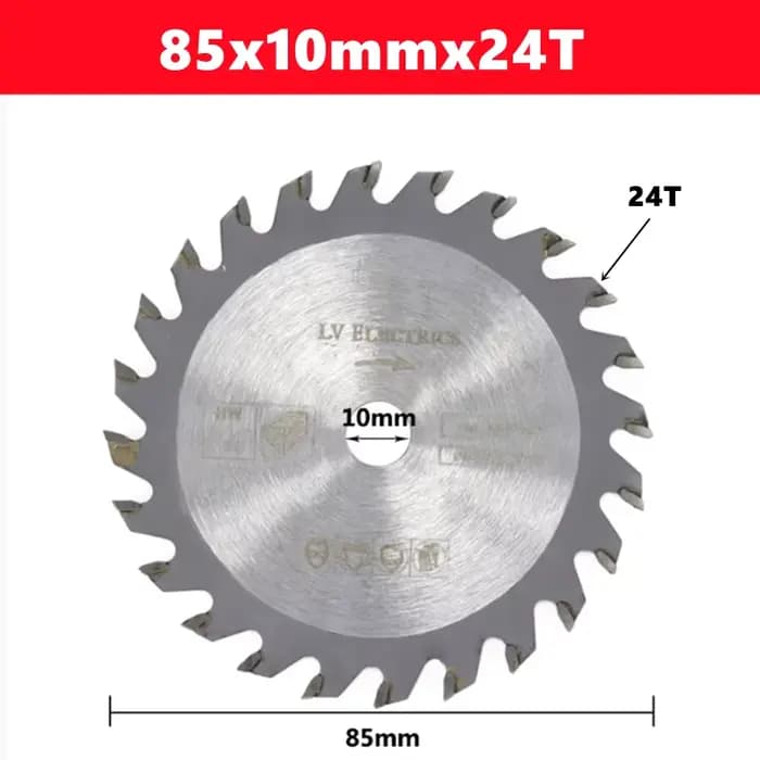 Mini lame de scie circulaire 85x10/15mm 24T 30T 36T, lame de scie à bois de haute qualité, lame en a