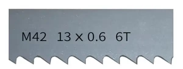 1140 1440 1640mm bimétallique 1/2" lame de scie à ruban. 1735 1840 2160 2215 2240 2750mm bimétalliqu