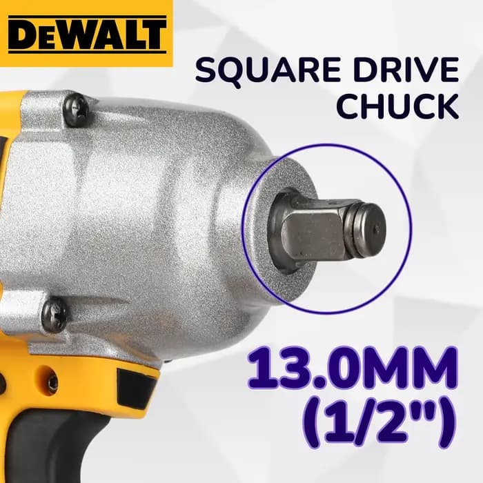 DeWalt DCF900 clé à chocs électrique sans brosse à couple élevé 20V alimentée électrique Durable pou