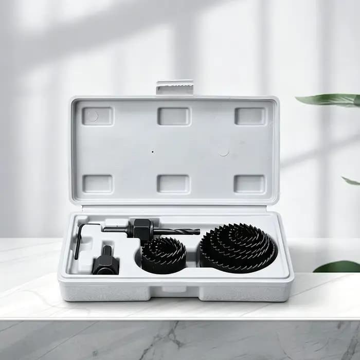 【Nouveauté 2026】 Kit de 13 scies cloches en acier au carbone de qualité supérieure, à dents affûtées