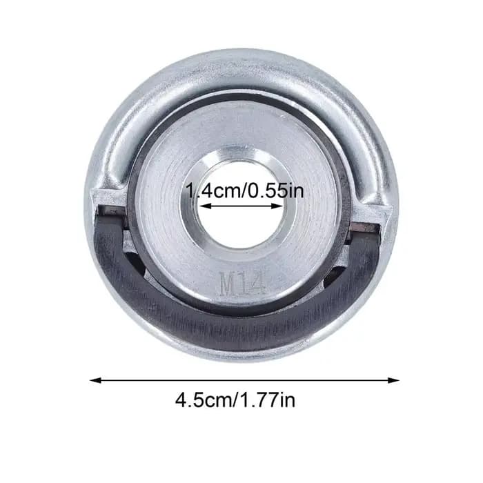 Écrous de bride pour meuleuse d'angle, Mandrin de verrouillage pour meuleuse d'angle portable, Plaqu