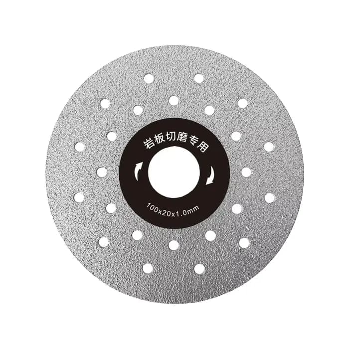 Disque de Coupe Diamanté à Sec, pour Machine à Marbre, Meuleuse d'Angle, Porcelaine, Carreaux de Cér