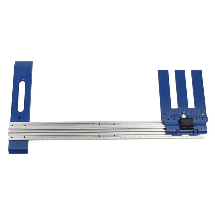 Rail de coupe pour le travail du bois, Rail de scie circulaire multifonctionnel en alliage d'alumini