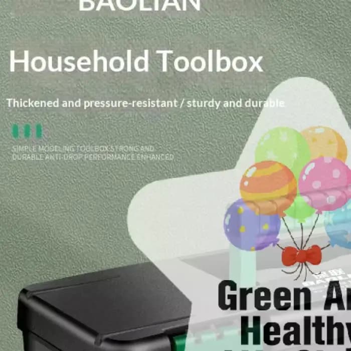 Boîte à outils en plastique de 10 pouces, boîte de rangement pour outils de menuiserie, réparations 