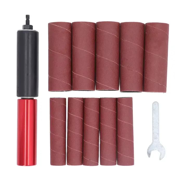Adaptateur de mandrin de ponceuse à tambour de 1,5 pouce, installation facile, structure robuste, id