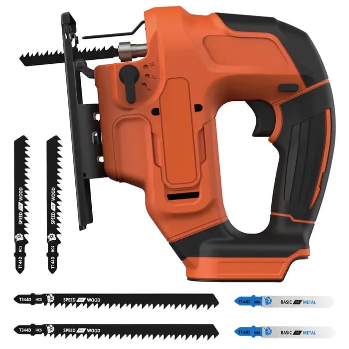 Scie sauteuse sans fil Synxiter, moteur sans balais, vitesse variable, faible vibration, pour la déc