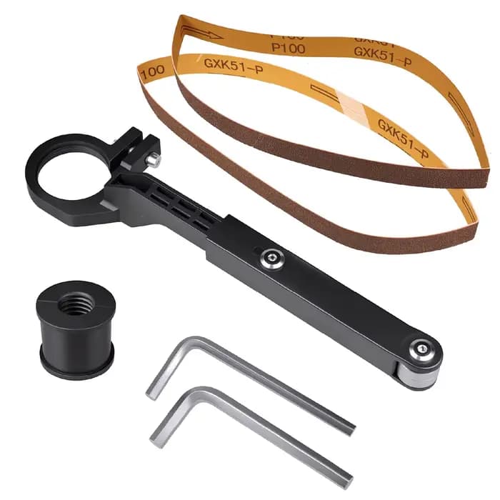Kit de conversion de meuleuse d'angle en ponceuse à bande pour bricolage domestique, compatible avec