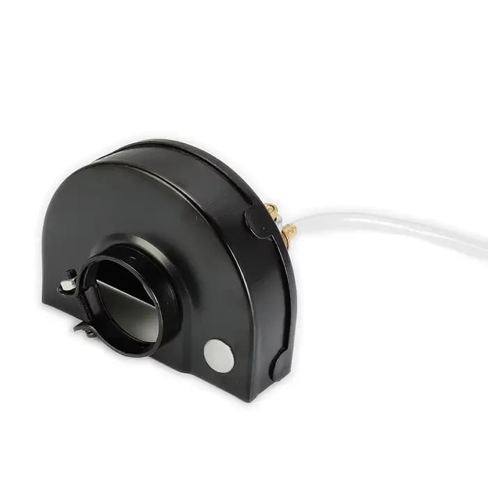 Kit d'outils électroportatifs : Meuleuse d'angle 120MM*43MM en acier au carbone noir avec base anti-