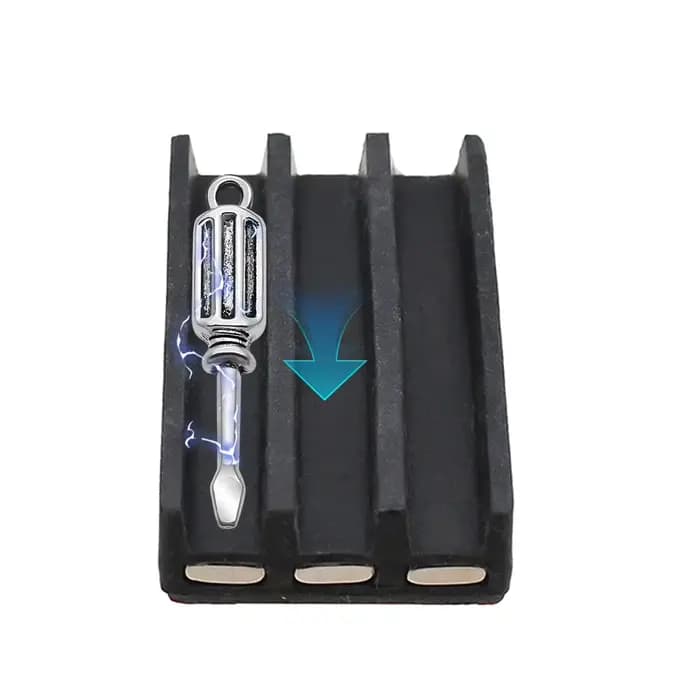 Support magnétique pour embouts de perceuse, support puissant pour embouts de perceuse à aimant pour