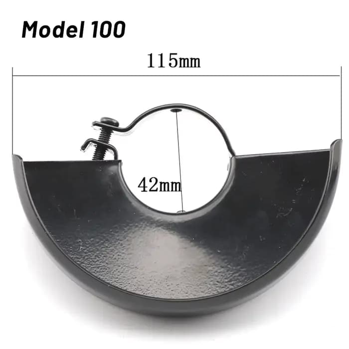 Couvercle de protection pour meuleuse d'angle 125 150 180 230, couvercle de sécurité en métal, disqu