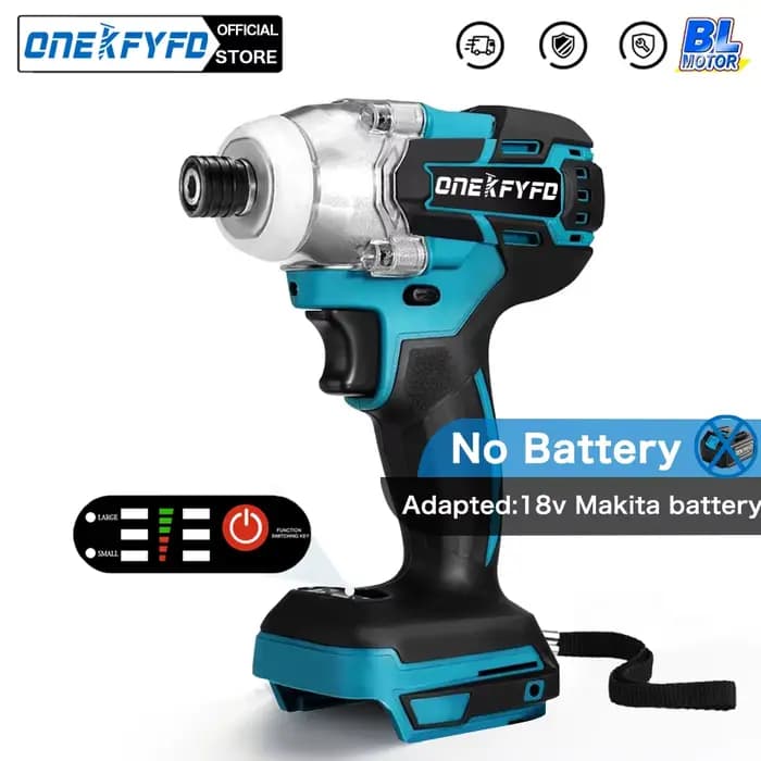 Tournevis électrique sans fil, clé à chocs rapide n'ayant pas de brosse, perceuse rechargeable, vis 