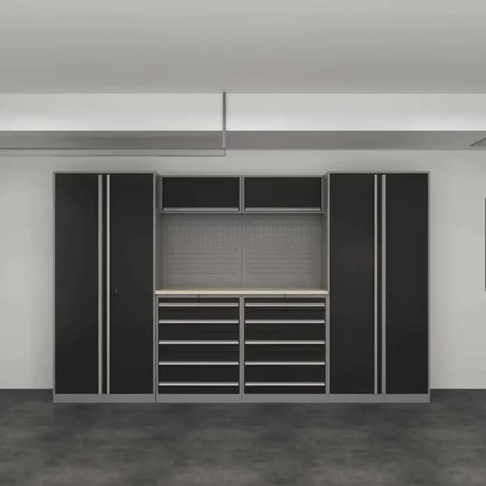Armoires à outils en métal de qualité supérieure avec tiroirs, armoires de rangement à Double porte,