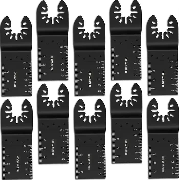 Lame de scie oscillante 100/50/20 pièces, lames multi-outils, lames multifonctions, lame de coupe po