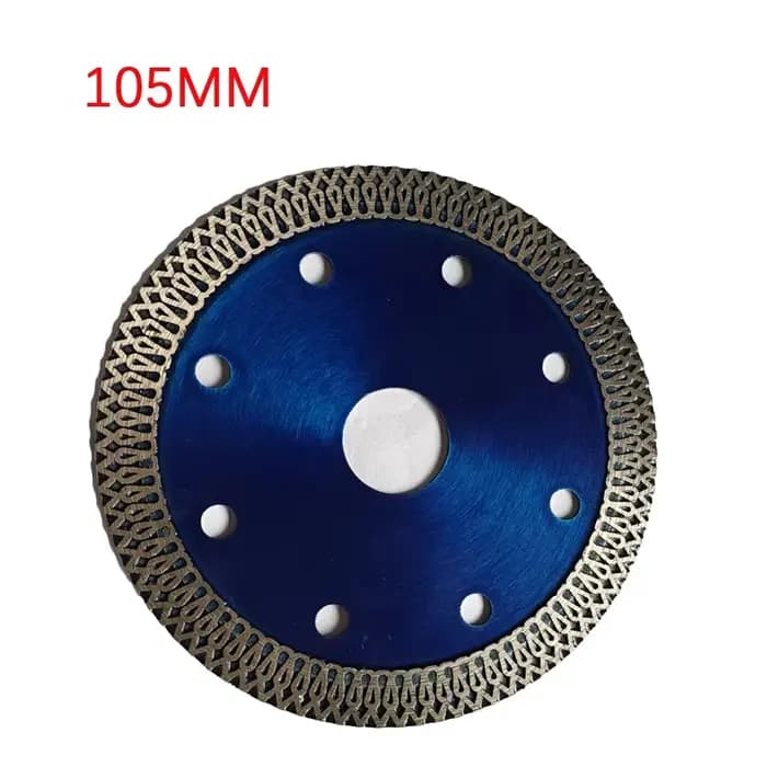 Lame de Scie Turbo Diamantée, Disque de Coupe pour Granit, Marbre, Porcelaine, Carreaux, Céramique, 