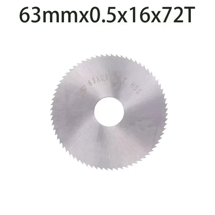 Lame de scie circulaire en acier HSS pour machine à découper CNC, outil de coupe en métal et PVC, W6